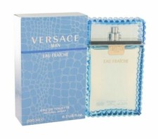 Versace Eau Fraiche Men 6.7 6.8 oz 200 ml Eau De Toilette Spray NIB Sealed