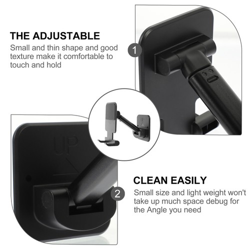Desktop Stand Phone Holder for Shower Mobile Wall Mount Telephone - 第 2/12 張圖片