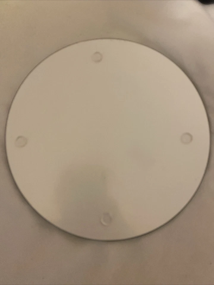 Round Glass Cutting Board Trivet 8"ENJOY LIFE IT'S DELICIOUS Rolling Pin - Image 4 of 4