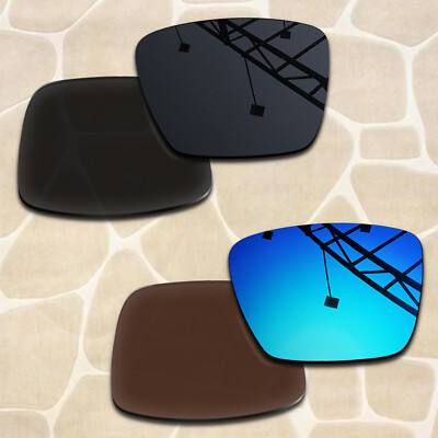 2 Pairs POLARIZED Replacement Lenses for Costa Del Mar Rinconcito 06S9016 Frame