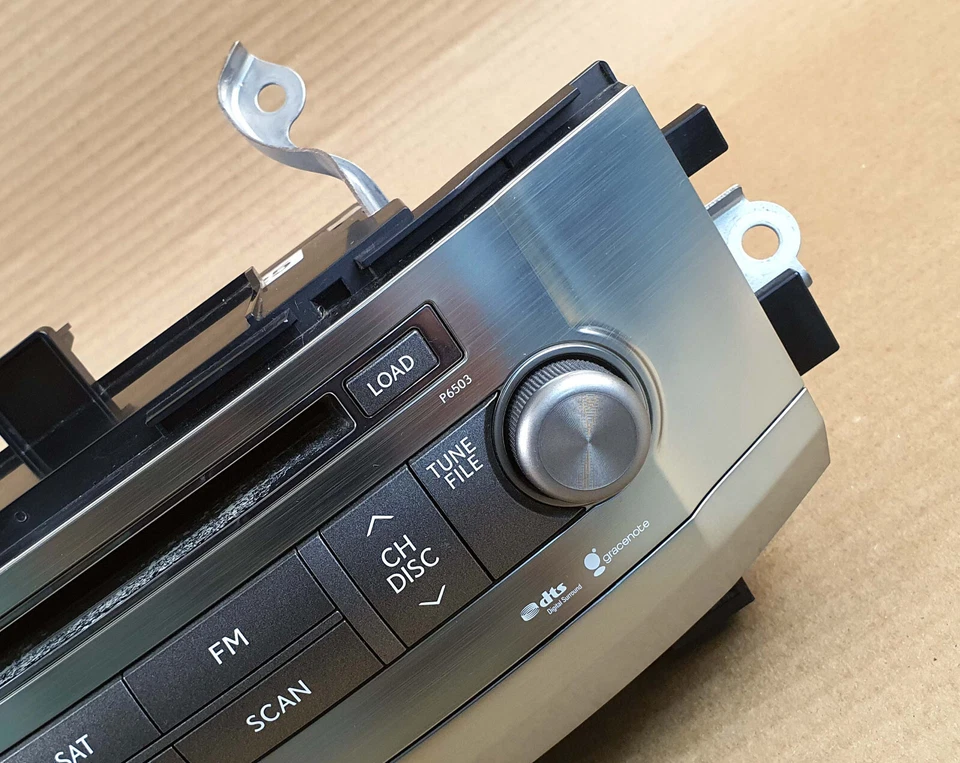 Lexus LX570 2008-2011 Radio receiver DVD player 86120-60A70 ID P6503 Oem Used - Image 3 of 4