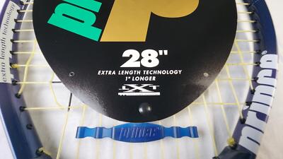 Raquette De Tennis Prince XLT Power Lite TM1B, Cordée, Taille De Grip 4 1/8, Tête 107, Bleue, Neuve