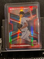 Noble Meyer 2023 Elite Extra Prime Numbers Red Die-Cut #196/200 - Marlins