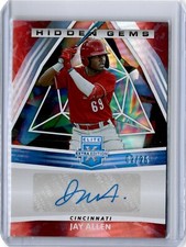 2022 Elite Extra Edition Hidden Gems Red White Blue Jay Allen Auto 2/25 B71 Reds