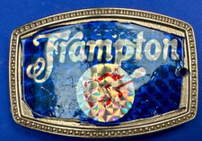 Peter Frampton Music Band Hologram Prism Style Vintage Belt Buckle - To Restore