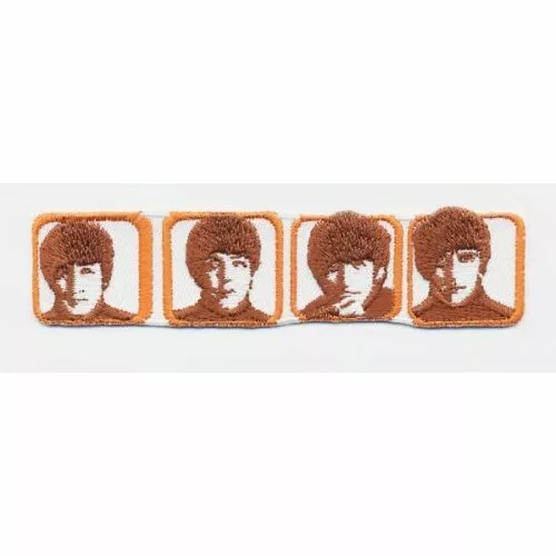 official THE BEATLES - SEW ON IRON PATCH apple logo LIVERPOOL yellow submarine - Picture 5 of 13