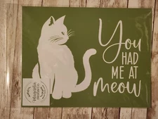 MDC DIY Adhesive Reusable Silkscreen Stencil 😺 Meow 😺