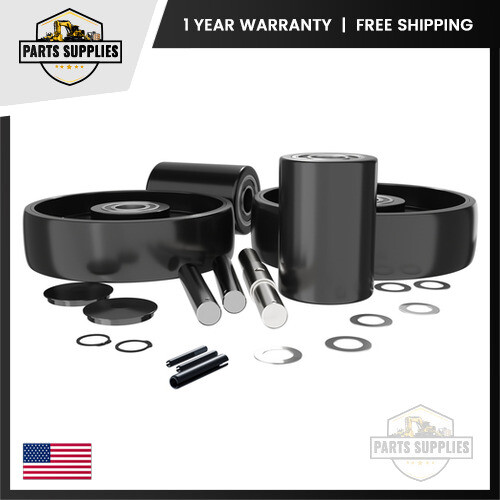 Complete Wheel Kit for WanMax W55 W 55 Manual Pallet Jack Lift Truck