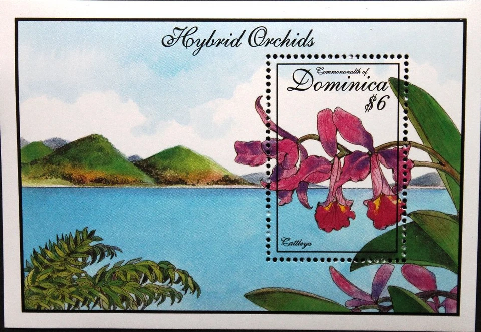 DOMINICA 1994 Block 258-259 Orchideen Orchids Blumen Flowers Flora Pflanzen MNH - Bild 2 von 2