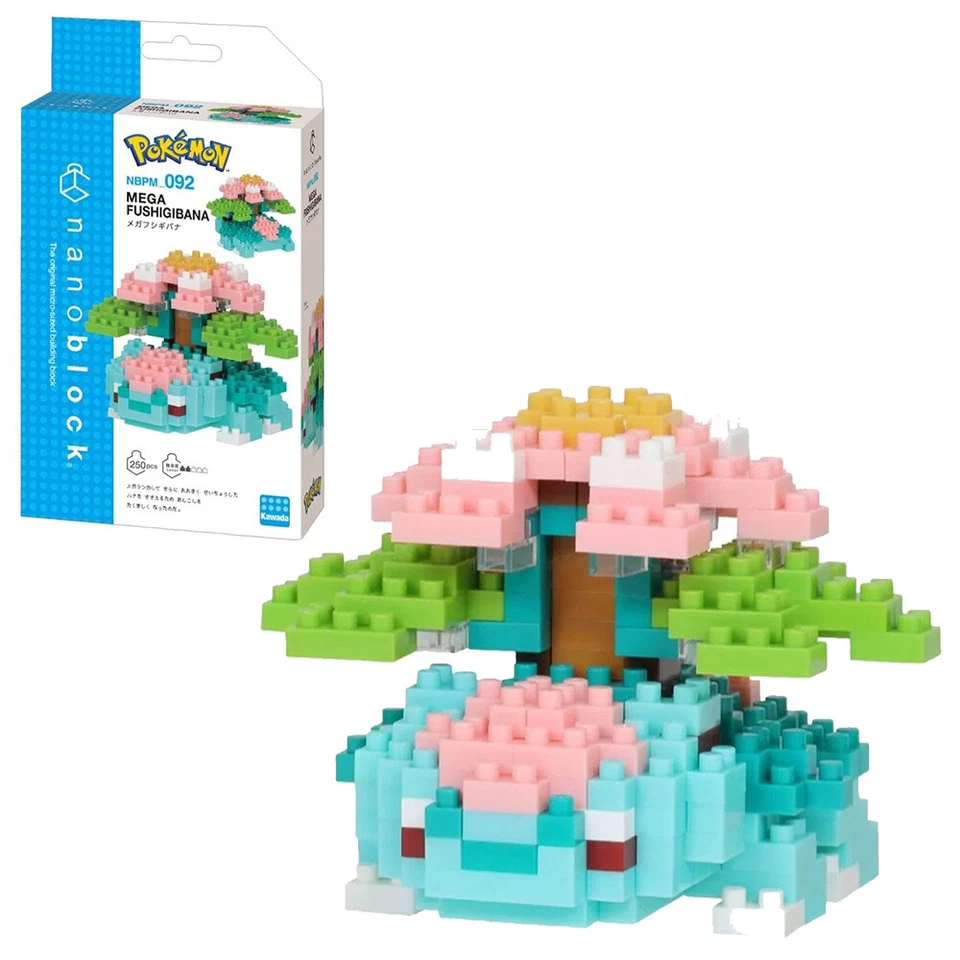 Nanoblock Pokemon Mega Venusaur NEW