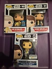 Funko Pop! Vinyl: Star Wars Medal Ceremony Lot of 3.