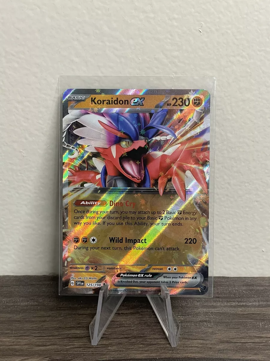 Koraidon ex #125 Prices, Pokemon Scarlet & Violet