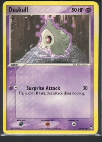 Pokemon EX Power Keepers Duskull 50/108 Common NM