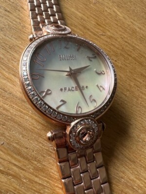 Ecclissi Facets Wrist Watch SR626SW 75620 Round Rose Gold  display picture 3