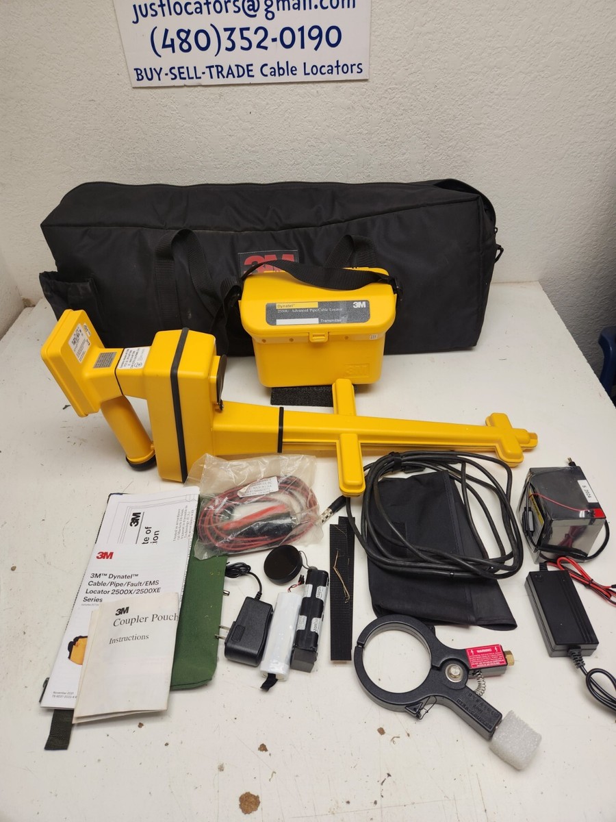 3M DYNATEL 2550 X U ID 12 watt CABLE PIPE LOCATOR Subsite 2573