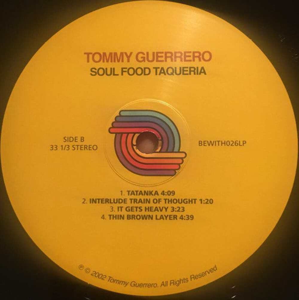 Tommy Guerrero - Soul Food Taqueria (2xLP) (180g, Gatefold) | eBay