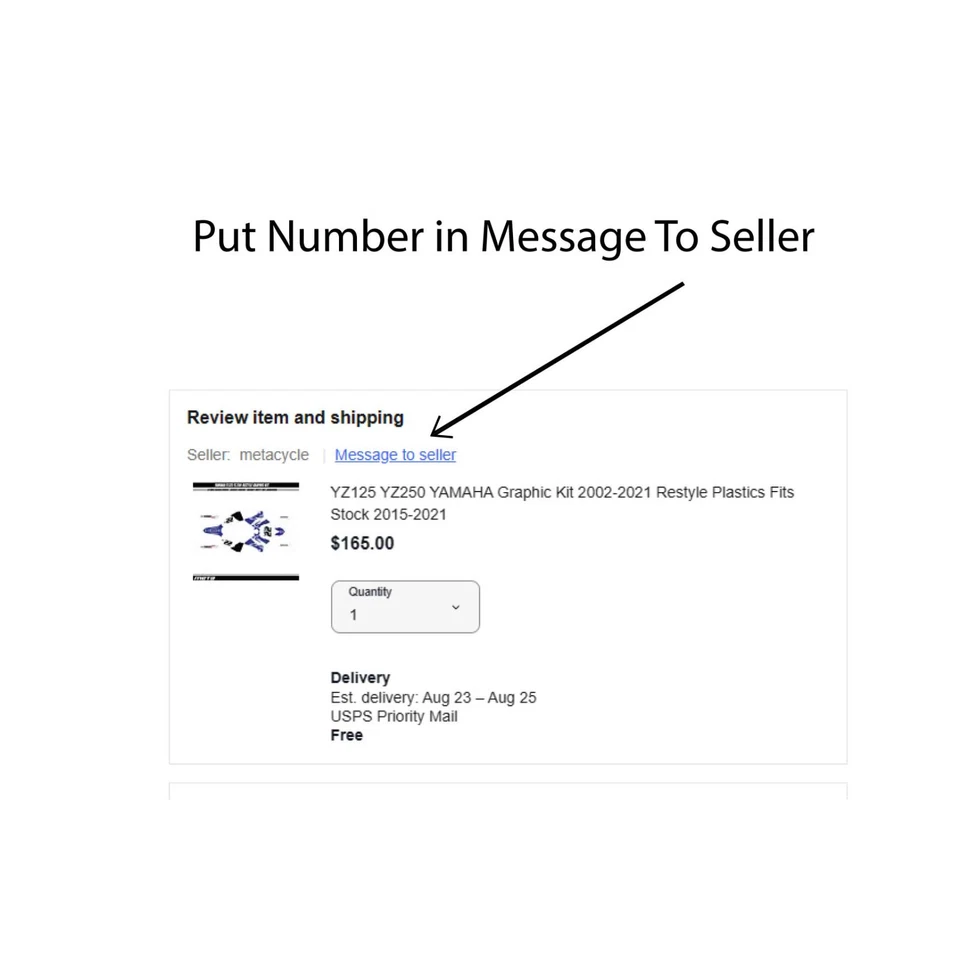 YAMAHA FACTORY TEAM GRAPHICS KIT DECAL YZ250F 2019 2020 2021 2022 2023 2024 2025 - image 2 of 4