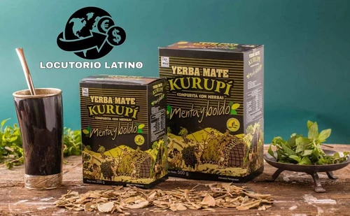 Kurupi Mint Boldo Yerba Mate 500 g
