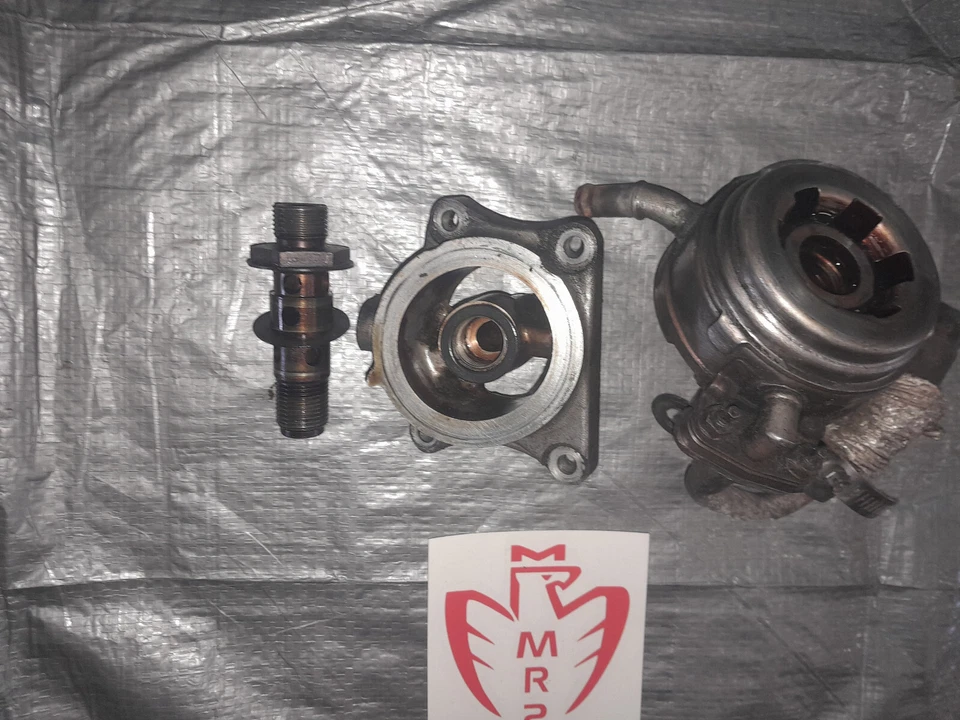 1991-1995  Toyota MR2 3SGTE turbo engine oil cooler Asemmbly 2.0 gen2 unit OEM Foto 3 de 3