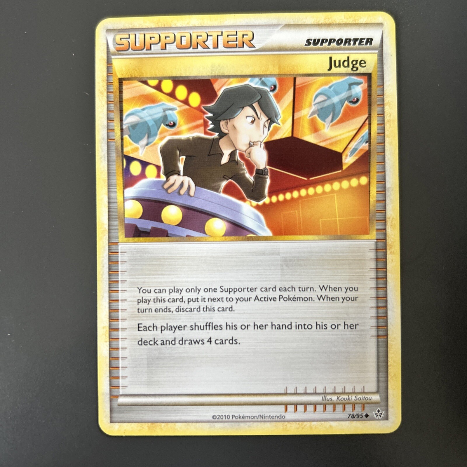 Judge - 78/95 - Uncommon PL HGSS - Unleashed Pokemon NM