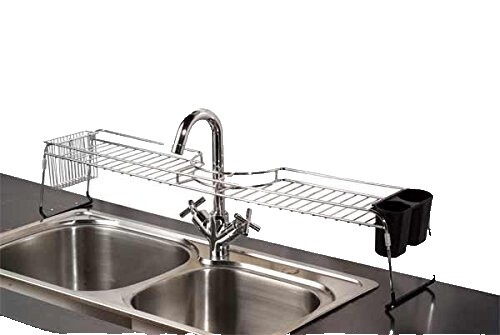 Tappo Per Lavello Cucina In Acciaio Inox - Design Moderno, Tenuta Stagna In Gomma Pura - Diametro 85/89 Mm - Cromo Lucido - Foto 5