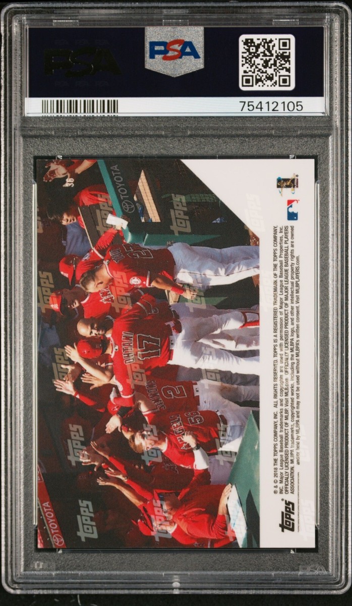 2018 Topps Now SHOHEI OHTANI 36 RC Rookie PSA 10 GEM MINT | eBay