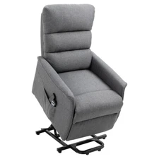 Electric Power Lift Recliner Chair for Elderly Living Room Fabric Upholstery