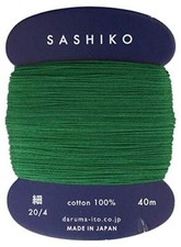 Yokota Daruma Sashiko Thread Thin Card Roll Col.208 Banboo 40m 01-2400 Japan