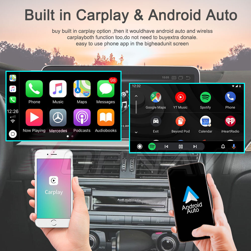 Android 13 Radio12.3 1920*720P 8 Core Car Multimedia Player For Audi Q5  2009 - 2017 RHD BT Carplay Auto WIFI 4G GPS Navigation