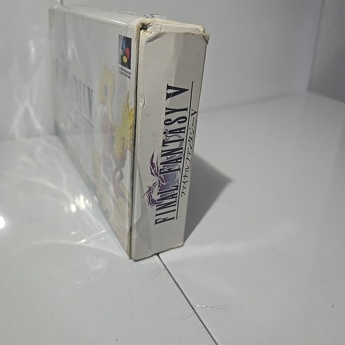 Final Fantasy V -Super Famicom Complete In Box W/ Original Seal - Picture 3 of 5