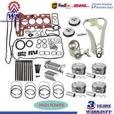 Engine Rebuild Gasket kit Timing Chain VVT For BMW X3 X4 428i N20 N26 2.0L 10-17