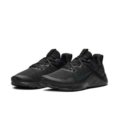 Nike Women's Legend Essential Shoes Triple Black CD0212-004 NWOB