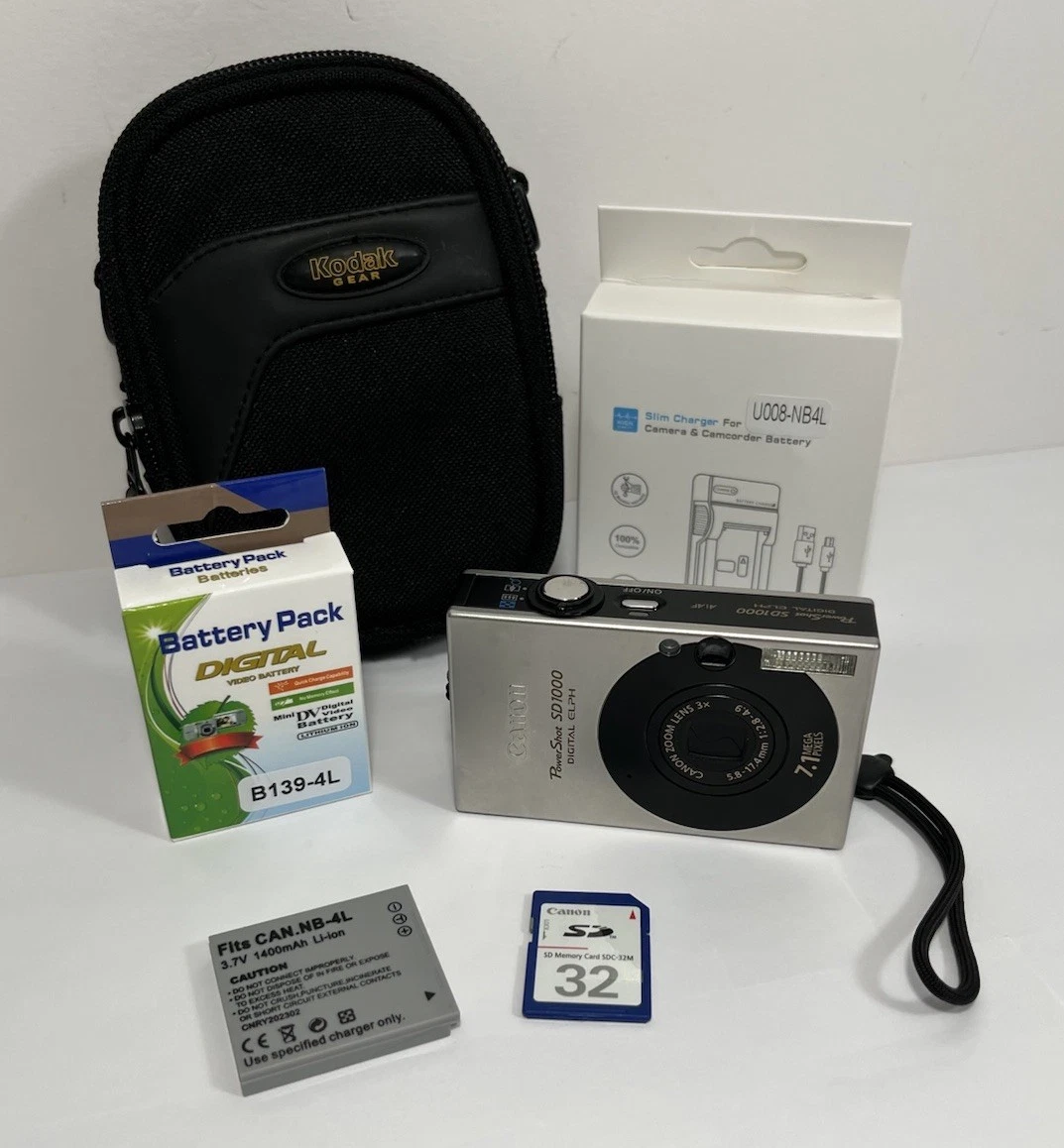 Canon PowerShot SD1000 Digital Cameras for sale | eBay