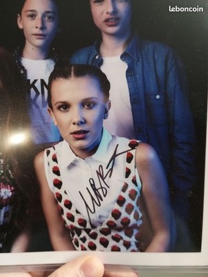 Millie Bobby Brown Autogramm - JSA-zertifiziert - Sammlerstück