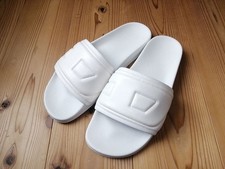 Diesel Men 10.5US Good condition Sandals White Almost unused Luxury Casual Italy