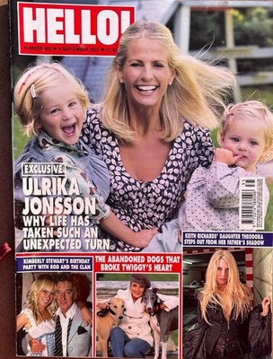 Hello! Magazine 8 Sept 2005 Ulrika Jonsson Theodora Richards Kimberly Stewart