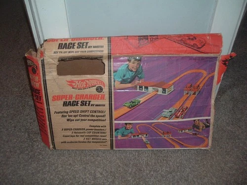 Hot Wheels Redline Super Charger Grand Prix Race Track Set BOX ONLY