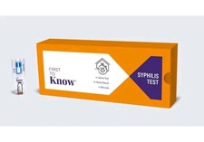 First To Know Syphilis Test, in Home Fingerstick Blood Test | 1 TEST EXP 12/2025