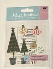 Jolee's Boutique Christmas Scrapbook Stickers - New In Package - Christmas Decor