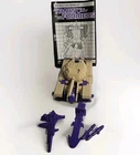 Transformers Decepticon Blitzwing Jet Tank Triple Changer Pamphlet Accessories