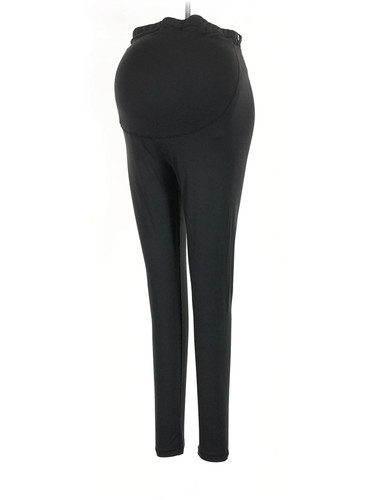 Unbranded Women Black Active Pants M Maternity
