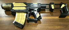 Custom painted Black Gold Nerf Modulus Recon MkII