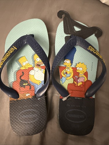 Tongs Havaianas The Simpsons – édition Limitée – Noir – Pointure EU 43/44