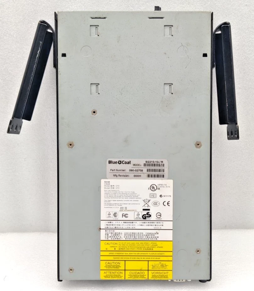 Blue Coat ProxySG 210 SG210-10-PR 090-02758 Security Appliance - Image 3 of 4