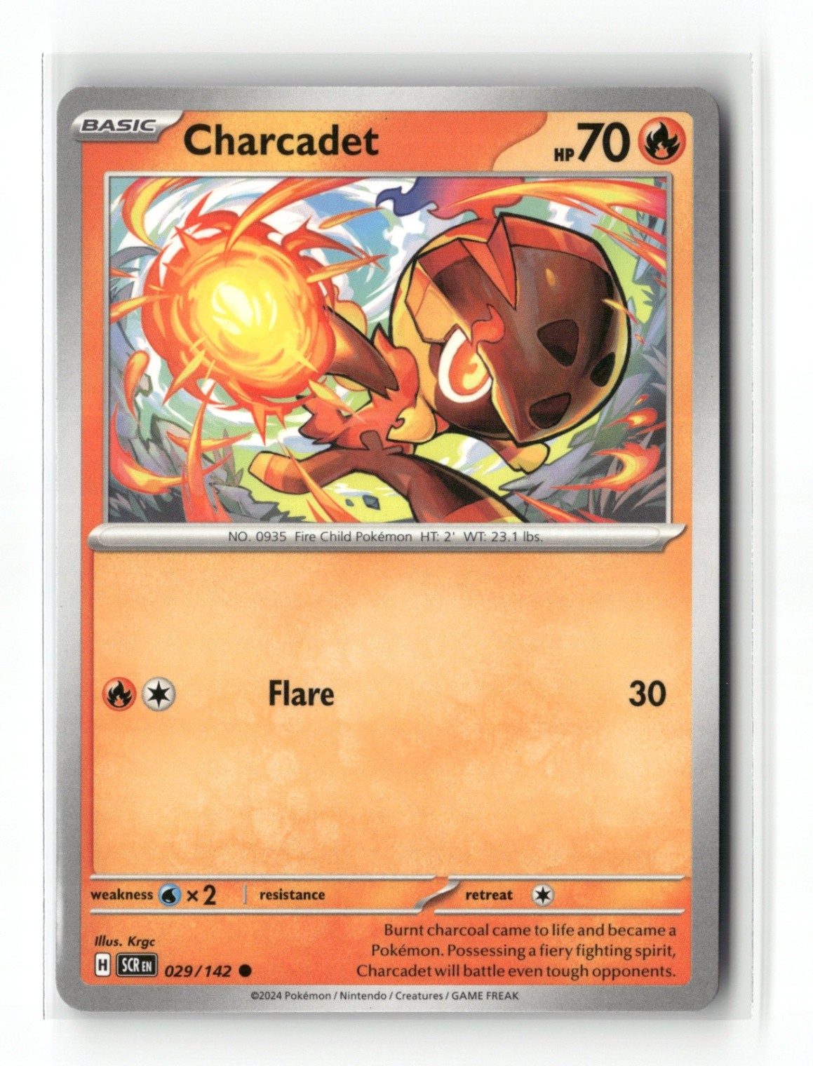 Charcadet Common SV07: Stellar Crown 029/142 NM