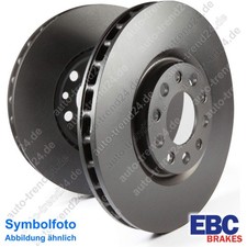 EBC Premium Disc Sportbremsscheiben hinten für Skoda Superb I 3U4, Bj. 2001-2008