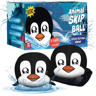 Activ Life Animal Skip Balls (2 Pack) Penguin Gifts Penguins 2.2'',
