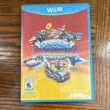 Skylanders SuperChargers Nintendo Wii U Video Game With Case Activision