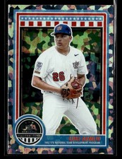 2025 Panini Stars and Stripes USA Baseball #129 Luke Armijo Crystals #/25 card
