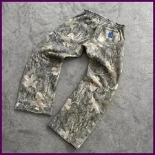 Y2K Streetwear Men Camouflage Pattern Print High Street Hip Hop Sweatpants Women